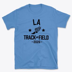 La Elementary School Track and Field Basic T-Shirt