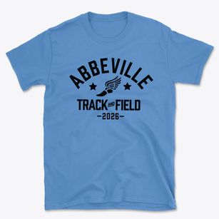 Abbeville Middle School Track and Field Basic T-Shirt
