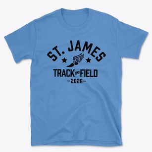 Saint James School Track and Field Basic T-Shirt