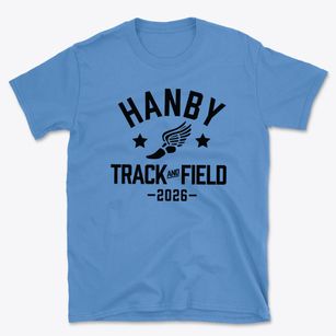 Hanby Middle School Track and Field Basic T-Shirt