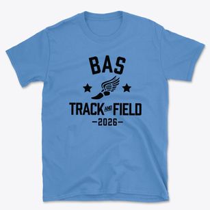 Brownsville Arts & Sciences Academy Track and Field Basic T-Shirt