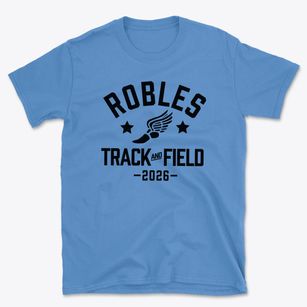 Robles Elementary School Track and Field Basic T-Shirt