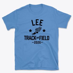 Lee Elementary School Track and Field Basic T-Shirt
