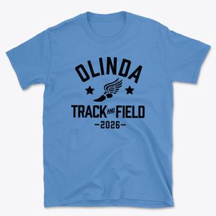 Olinda Elementary School Track and Field Basic T-Shirt