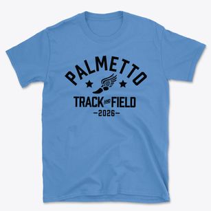 Palmetto Middle School Track and Field Basic T-Shirt