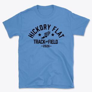 Hickory Flat Elementary School Track and Field Basic T-Shirt