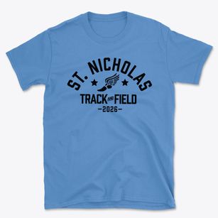 St Nicholas Parish Track and Field Basic T-Shirt