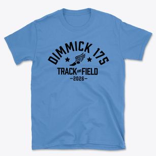 Dimmick Elementary School 175 Track and Field Basic T-Shirt