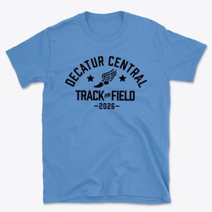 Decatur Central High School Track and Field Basic T-Shirt
