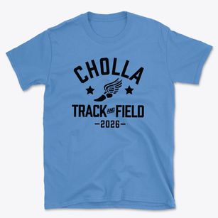 Cholla High Magnet School Track and Field Basic T-Shirt