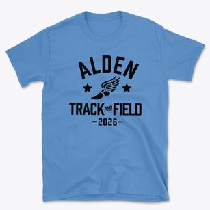 Alden Elementary School Track and Field Basic T-Shirt