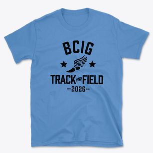 Bcig Elementary School Track and Field Basic T-Shirt