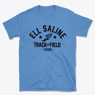 Ell Saline Elementary School Track and Field Basic T-Shirt