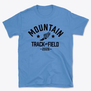 Mountain Christian Academy Track and Field Basic T-Shirt