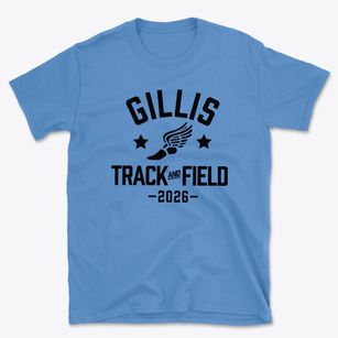 Gillis Elementary School Track and Field Basic T-Shirt