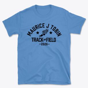 Maurice J Tobin Elementary School Track and Field Basic T-Shirt