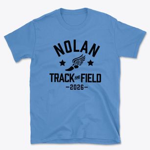 Nolan Middle School Track and Field Basic T-Shirt