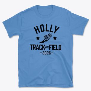 Holly Elementary School Track and Field Basic T-Shirt