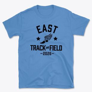 East Elementary School Track and Field Basic T-Shirt