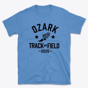 Ozark Upper Elementary School Track and Field Basic T-Shirt