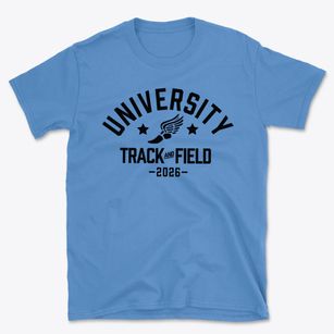 University Academy High School Track and Field Basic T-Shirt