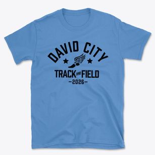 David City High School Track and Field Basic T-Shirt