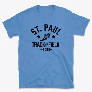 Saint Paul Lutheran School Track and Field Basic T-Shirt