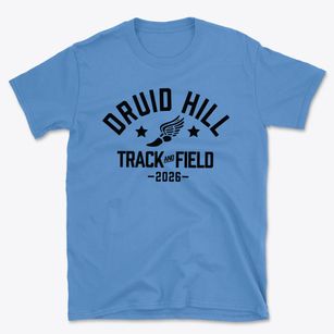 Druid Hill Elementary School Track and Field Basic T-Shirt