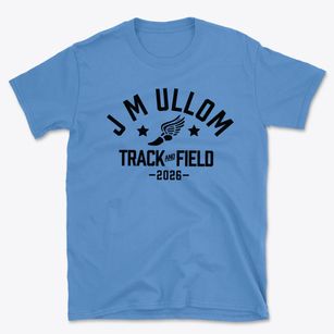 J M Ullom Elementary School Track and Field Basic T-Shirt