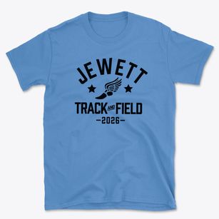 Jewett Elementary School Track and Field Basic T-Shirt
