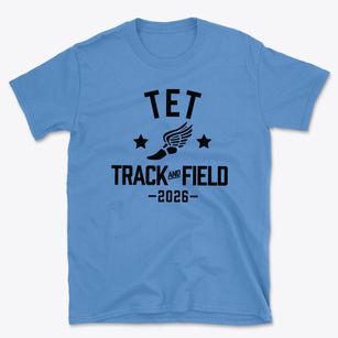 Tet Christian Academy Track and Field Basic T-Shirt