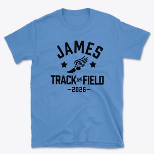 James A Garfield Elementary School Track and Field Basic T-Shirt