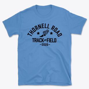 Thornell Road Elementary School Track and Field Basic T-Shirt