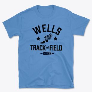 Wells Junior High School Track and Field Basic T-Shirt