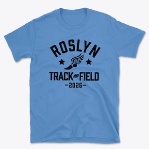 Roslyn Middle School Track and Field Basic T-Shirt