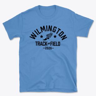 Wilmington Christian Academy Track and Field Basic T-Shirt