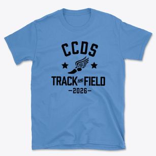 Charlotte Country Day School Track and Field Basic T-Shirt