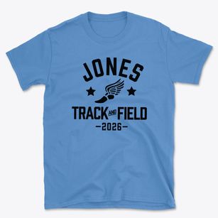 Jones Senior High School Track and Field Basic T-Shirt
