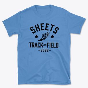 Sheets Memorial Christian School Track and Field Basic T-Shirt