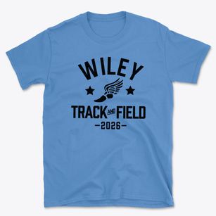 Wiley Elementary School Track and Field Basic T-Shirt