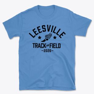 Leesville Road High School Track and Field Basic T-Shirt