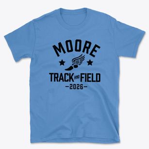 Moore Elementary School Track and Field Basic T-Shirt