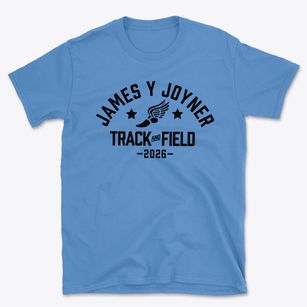 James Y Joyner Elementary School Track and Field Basic T-Shirt