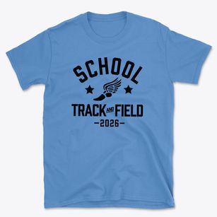 School Of Opportunity Track and Field Basic T-Shirt