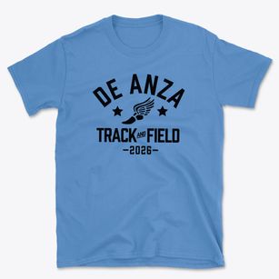 De Anza Middle School Track and Field Basic T-Shirt