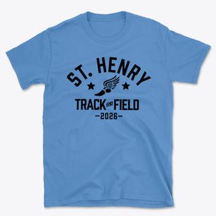 Saint Henry Elementary School Track and Field Basic T-Shirt