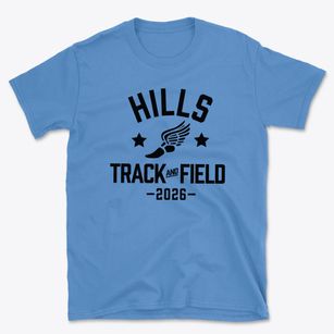 Hills Elementary School Track and Field Basic T-Shirt