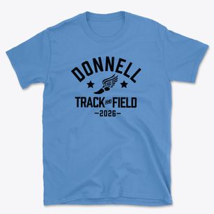 Donnell Middle School Track and Field Basic T-Shirt