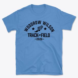 Woodrow Wilson High School Track and Field Basic T-Shirt
