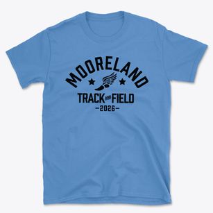 Mooreland High School Track and Field Basic T-Shirt
